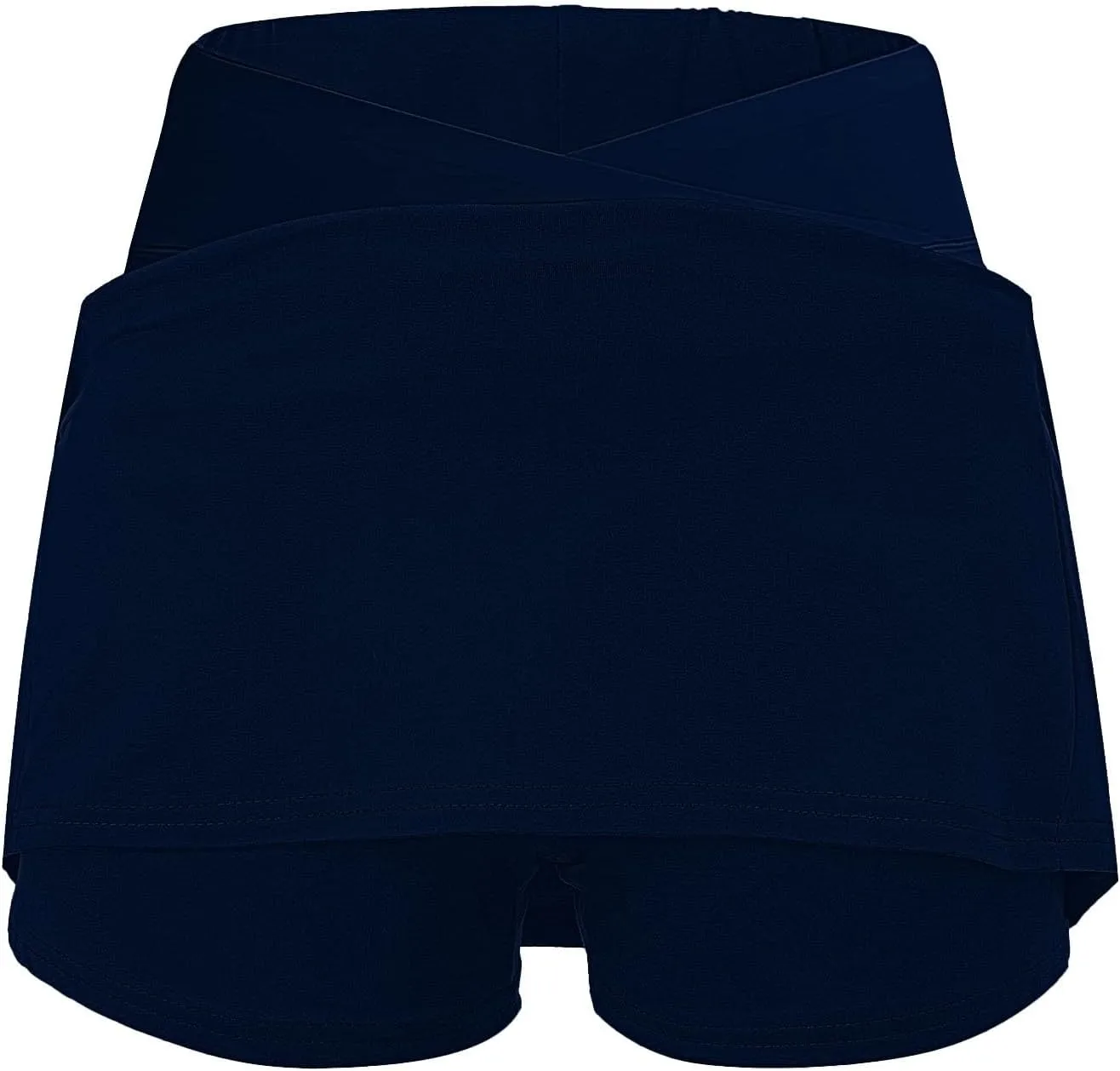 ZYXTIM Golf Skirts for Women with Shorts Crossover High Waisted Athletic Skorts Plus Size Stertch Quick Dry Workout Skirt